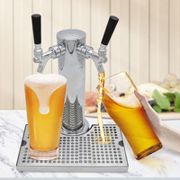 Bacs anti-gouttes pour bière, bac anti-gouttes en acier inoxydable pour fût avec coussinet en caoutchouc antidérapant, bac de récupération de gouttes en métal de qualité supérieure pour tour à bière, pour bar à domicile et réfrigérateur