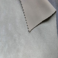 Daim adhésif en microfibre de qualité supérieure avec technologie de couche d'air Tissu en faux cuir de haute qualité Daim en microfibre