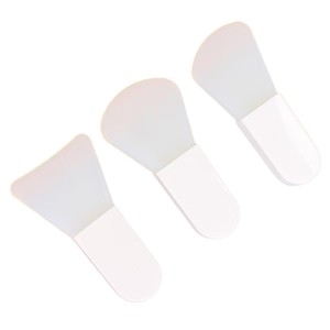 Pinceau applicateur de masque en silicone blanc, mini outil de mélange pour masque facial, pour l'application du maquillage - Product Image 4
