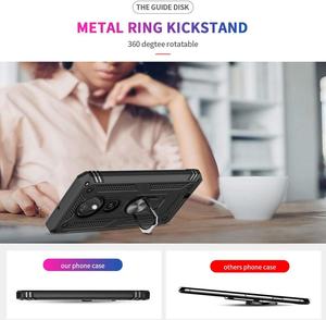 LeYi-fundas con rotación de 360 grados y soporte magnético para coche, funda de teléfono para <span class=keywords><strong>Moto</strong></span> G7 Play G9 Power Edge 2022 - Product Image 5