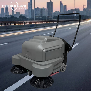 ماكينة كنس كهربائية عالية الجودة بالمشي خلف الشارع 12 فولت لتنظيف الغبار بتخفيضات كبيرة - Product Image 2