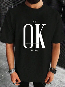 เสื้อยืดแขนสั้นผู้ชาย ผ้าถัก พิมพ์ลาย คอกลม สั่งทำได้ คุณภาพสูง ผ้าฝ้าย ไซส์ใหญ่ สำหรับผู้ชาย - Product Image 3