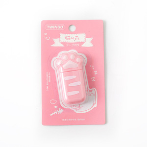 Creative Kawaii Cat Claw Design New Press Type Pen <span class=keywords><strong>Style</strong></span> <span class=keywords><strong>Correction</strong></span> <span class=keywords><strong>Tape</strong></span> para estudiantes escolares Papelería - Product Image 1