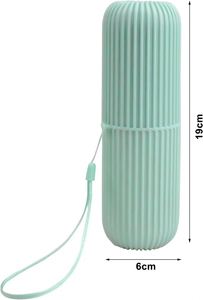 <b>Toothbrush</b> Holder Travel <b>Toothbrush</b> <b>Case</b> Toothpaste <b>Toothbrush</b> Storage Containers Portable Mouthwash Cup Carrier - Product Image 2