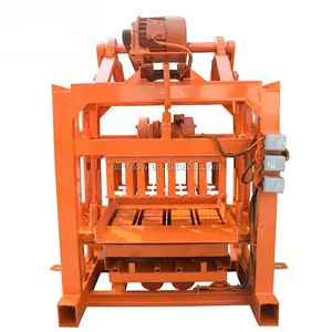 QTJ4-40B mini equipment to produce cement brick /block making machine manufacturer in guangzhou china