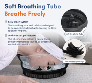 <span class=keywords><strong>Outil</strong></span> de soin du visage à froid en silicone respirant pour usage domestique, marque privée, matériau de qualité alimentaire FDA/LFGB, écologique et portable - Product Image 6