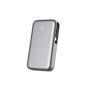 High Quality <b>Type</b>-<b>C</b> <b>Cable</b> 22.5W <b>Fast</b> <b>Charging</b> 10000mAh LED Display Power Bank with Retractable - Product Image 6