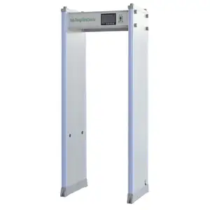 45 zone high sensitivity security equipment archway door frame gate walk through metal detector