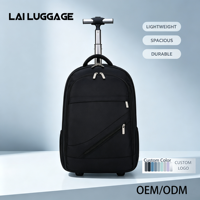 Sac de voyage à roulettes en tissu Oxford robuste avec plusieurs poches pour équipement sportif et voyage, vente en gros d'usine