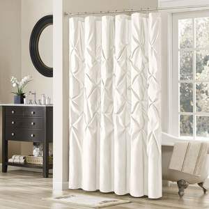 DB Modern Classic <b>Shower</b> Curtain Polyester Water-Proof With Tufted Design For Bathroom - Product Image 1