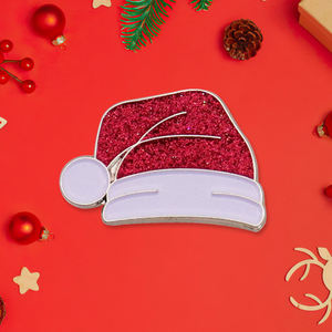 Devinez vous aimez Noël Nouveaux produits Broche en émail en alliage de zinc Snowaman Arbre de Noël Broche Célébrer les festivals Pin Badge - Product Image 5