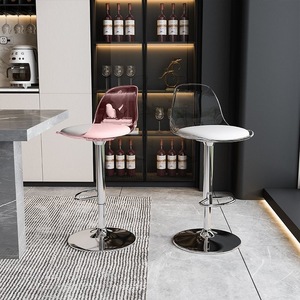 Meubles de bar les plus vendus et abordables, tabourets de bar modernes, chaises hautes noires pour bar en vente - Product Image 2