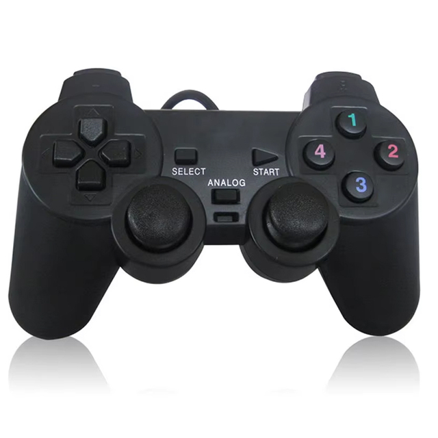 KUNOGSHUN Without Handle Vibrate USB Wired Gamepad PC Game Controller Game Remote Handle Remote Control Computer Joystick Joypad