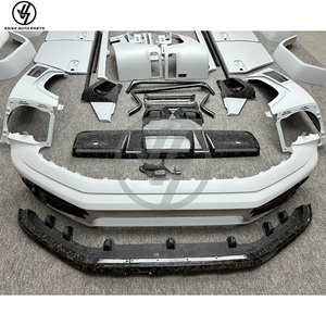 Kit carrosserie complet en fibre de carbone forgée à sec style Mansori pour G-Class W464 G63 AMG G500 (pare-chocs, capot, spoiler) - Product Image 6