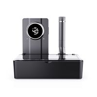 Machine à percer les ongles électrique rechargeable professionnelle 40000 tr/min avec corps en plastique pour pédicure manucure lime à ongles stylo de polissage