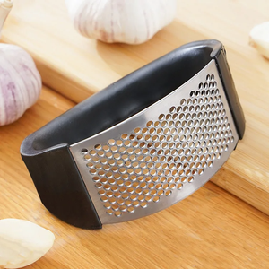Stainless Steel Garlic Press Crusher Manual Garlic Mincer Chopping Garlic Tool Fruit Vegetable Tools <b>Kitchen</b> Accessories Gadget - Product Image 4