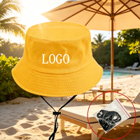 Sombrero de Pescador de Algodón Unisex para Niños, Ajustable, Transpirable, de Color Sólido, Tipo Bucket, para Padres e Hijos, para Bebés, Niños y Niñas, Sombrero para el Sol