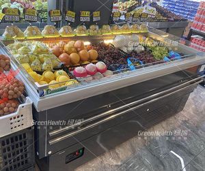 Vitrine horizontale pour fruits, refroidisseur commercial pour fruits, réfrigérateur à fruits - Product Image 5
