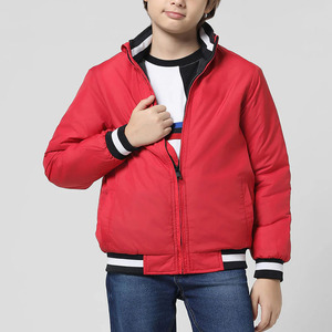 Blouson aviateur pour enfants prêt pour l'aventure, avec tissu imperméable et design multi-poches, idéal pour les sports, les voyages et les activités de plein air - Product Image 5