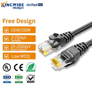 Câble Kingwire CAT6 26AWG UTP torsadé <span class=keywords><strong>RJ45</strong></span> Câble <span class=keywords><strong>de</strong></span> raccordement Cat6 - 20CM/30CM/<span class=keywords><strong>50CM</strong></span> 1000Mbps 250MHz - Product Image 2