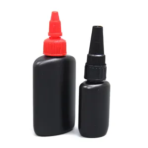 100ML Dropper Bottles With Lids Soft Squeeze Bottle For Oil Glue Ink Condiment Container