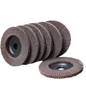 Disco abrasivo de mil cuchillas de 72 páginas, rueda de tela de <span class=keywords><strong>esmeril</strong></span> plana gruesa de 100MM <span class=keywords><strong>para</strong></span> máquina de pulir, hoja de pulido <span class=keywords><strong>para</strong></span> moler - Product Image 1