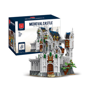 XMORK Set di Costruzioni Castello Medievale MOC 8603 Pezzi, Fortezza Antica Europea, Giocattolo Fai-da-Te per Adulti e Collezionisti di Architettura - Product Image 5