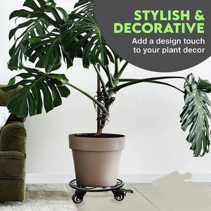 Ролики с вращением на 360 градусов, тележка для цветочных горшков, для грузчиков и плантаторов, прочная категория товаров - Product Image 2