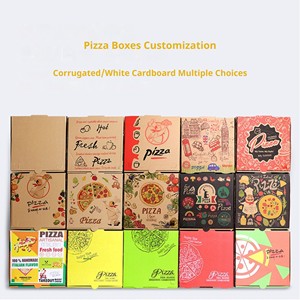 Food Grade Eco Friendly Biodegradable Recycled Materials Custom Printed Paper Box Disposable <b>Takeaway</b> Food Packaging <b>Container</b> - Product Image 4