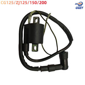 Bobine d'allumage de générateur de moto CQZY <span class=keywords><strong>125</strong></span> 150 200cc CG125/ZJ125, bougie d'allumage universelle pour Honda CG125, pièces détachées - Product Image 1