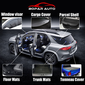 Accessoires et pièces automobiles OEM ODM, couvre-coffre pour Subaru BMW Benz Honda Jeep Kia VW <span class=keywords><strong>Ford</strong></span> Toyota Bopar, étagère de coffre - Product Image 2