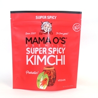 Sachet d'emballage carré à fond plat refermable pour kimchi coréen, délicieux, résistant à l'humidité et aux odeurs, idéal pour salades de cornichons