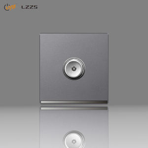 Vente directe d'usine UK haute qualité britannique Standard acrylique mince panneau d'ordinateur écran tactile prise murale Double <span class=keywords><strong>rangée</strong></span> nouveau intérieur - Product Image 5