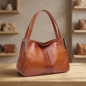 Sacs à main en cuir véritable personnalisés, doux, durables, luxueux, imperméables, 100% écologiques, thermiques, grande capacité pour femmes - Product Image 3