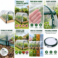 Filet anti-insectes pour serre, filet anti-mouches à fruits, filet anti-insectes enroulable, moustiquaire de porte en fil de fer