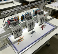 Machine à broder plate informatisée de qualité supérieure pour la personnalisation de logos, les ateliers d'impression de broderies et la vente au détail