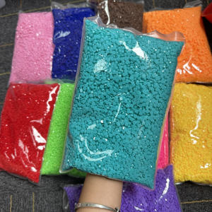 WHATSTONE 3mm 4mm 5mm Color Rosa bebé parte posterior plana gelatina resina sólida diamantes de imitación - Product Image 2