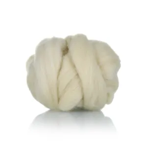 Wool Roving Wholesale Wool Tops 16.5mic-29.0mic Sheep Wool Roving For Felting Natural