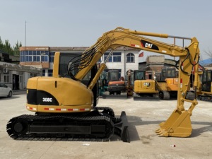 98% nuovo usato Mini escavatore auto 308c 8ton Mini escavatore macchine agricole a buon mercato agricolo prezzo pronto per la spedizione - Product Image 3