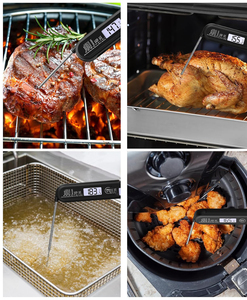 Folding Instant Read Temperature Meter Digital BBQ Grill Kitchen Meat <b>Thermometer</b> Waterproof with Probe - Product Image 5