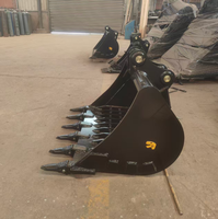 Bucket Saringan Riddle Sieve 1000mm untuk Excavator Mini Zoomlion ZE55GU, Merk RSBM