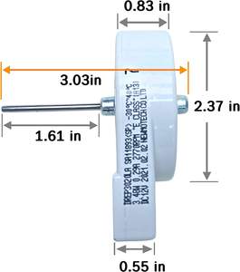 Ventilador evaporador con Sensor de Motor de DA31-00020E, pieza de repuesto OEM para <span class=keywords><strong>Samsung</strong></span> 2030081 PS4138293 AP4136543, DREP3020LA - Product Image 5