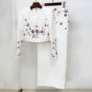ZYHT 70153 <span class=keywords><strong>Blazer</strong></span> Vintage da Donna Vestibilità Regolare Lunghezza Intera Colletto Rovesciato Tessuto in Spandex Poliestere Pettinato Antipiega - Product Image 1