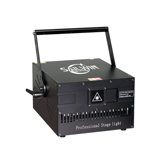 Sailwin Sfx 10w Led Rgb Animation Wedding Laser Light Show Beam Stage Dj Laser Light with Bubble Smoke Machine Wedding Projector