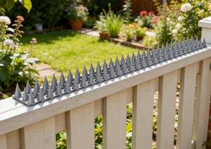 Piques répulsives anti-<span class=keywords><strong>chats</strong></span> <span class=keywords><strong>pour</strong></span> jardin et entrée, dissuasif anti-pigeons, répulsif anti-oiseaux HC1120-TC - Product Image 6