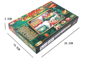 Nouveau Mini-<span class=keywords><strong>Train</strong></span> de <span class=keywords><strong>Noël</strong></span> <span class=keywords><strong>Électrique</strong></span> Lumineux et Musical, Cadeau pour Enfants du Nouvel An - Product Image 6