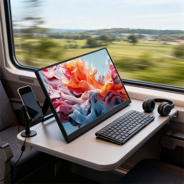 New14-inch Portable Monitor Fhd Phone Expansion Computer Secondary Gaming Portable Display