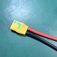 XT90 Kabel Silikon Fleksibel Inti Tembaga Murni 2-Pin Male to Female Rakitan Kabel Harness