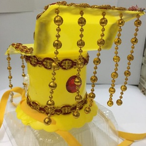 Sombrero de Emperador Amarillo, Tocado Tradicional Chino para Ópera, Accesorio de Disfraz para Hombre Adulto, Ropa para Actuación - Product Image 4