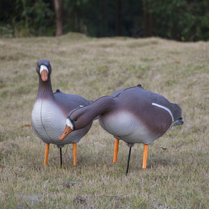 Multi-Pose Collapsible Floating Standing Waterfowl Decor Plastic Realistic Lightweight Landscape Goose Ornaments <b>Hunting</b> <b>Decoy</b> - Product Image 4